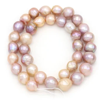 Přírodní Sladkovodní Pearl Barokní Perla Korálky Nepravidelné Rozmístěny Volné Korálky pro Výrobu Šperků DIY Náhrdelník Náramek Příslušenství