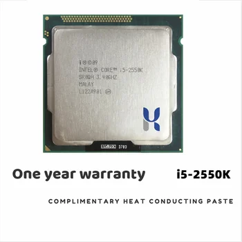 Intel Core i5-2550K i5 2550K 3,4 GHz Quad-Core CPU Procesor 6M 95 W LGA 1155