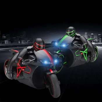 2.4 GHz Mini Módní RC Motocykl S Chladné Světlo, Vysoká Rychlost RC Modelu Motorky Dálkové Ovládání Drift Motorické Hračky Pro Děti Dárek
