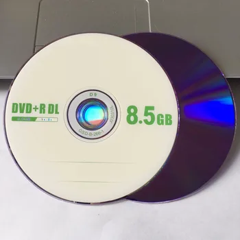 5 disky Grade X8 8,5 GB Prázdné Ovoce Tištěné DVD+R DL Disk
