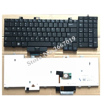 NÁS Nový Nahradit laptop klávesnice Pro DELL Precision M6400 M6500 podsvícení