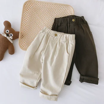 Příležitostné Dětské Kalhoty Dětské Kalhoty dětské Baby Boy Ležérní Kalhoty jednobarevné Kojenecké Oblečení pro Děti, Batole Chlapci Dívky Oblečení