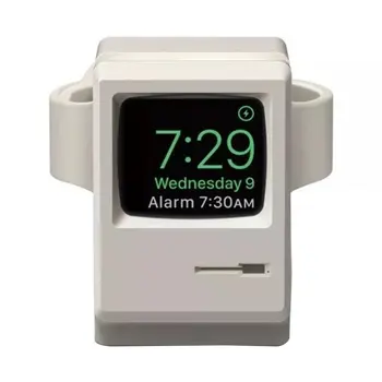 Pro apple watch retro nabíjecí stojánek Apple Watch silikonové noční režim nabíjení držák