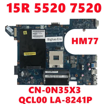 KN-0N35X3 0N35X3 N35X3 Pro dell Inspiron 15R 5520 7520 Notebooku základní Deska QCL00 LA-8241P základní Deska HM77 DDR3 Plně Testován na tlačítko OK