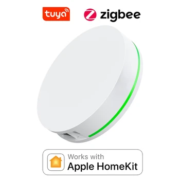 Zigbee Hub Práce s HomeKit Domácí Aplikace Propojení Tuya Inteligentní Zařízení Domů Siri Homepod Most Hlasové Ovládání Vody, Dveře, Okna, Senzor