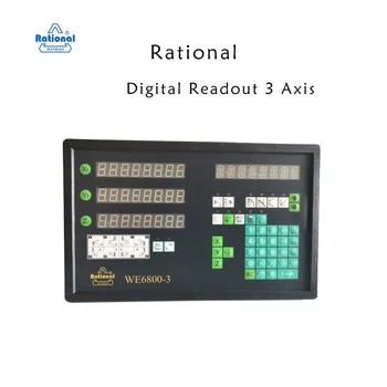 Racionální WE6800-3 Digitální Výstup 3 Axis DRO pro Frézování, Soustruh, Bruska, vyvrtávačka Původní