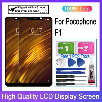 Původní Xiaomi Pocophone F1 Poco F1 LCD Touch Screen Digitizer Náhrada