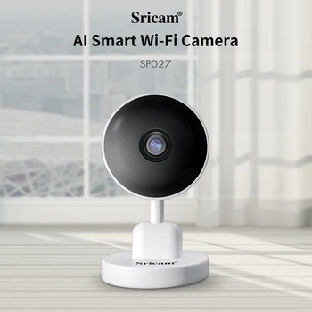 Sricam SP027 1080P Wi-fi IP Smart Kamery, Domácí Bezpečnostní Video Dohled Baby Monitor H264 3.6 mm Ovládání APLIKACE Noční Vidění Kamery