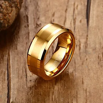 Pánské Prsteny, 8MM Karbid Wolframu Prst Prsten pro Muže, Zásnubní Snubní prsteny ,Comfort Fit Módní Šperky