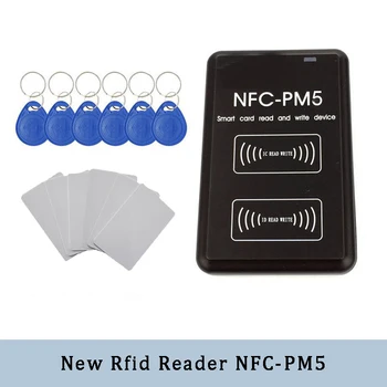 NFC-PM5 Šifrování, Dekódování Kopírka RFID Access Control Card Reader S50 UID Inteligentní Čipové Karty Spisovatel ICID Frekvence Kopírka