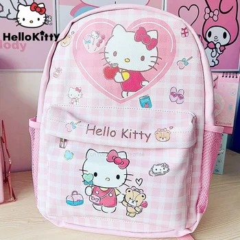 Sanrio Módní Hello Kitty Velká Kapacita PU Batoh Y2k Dívka Nový Kreslený Roztomilé Taška přes Rameno Ženy Kuromi Módní Handbagd Žena