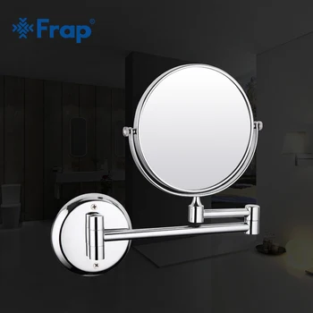 Nové Příjezdu Nástěnné Chromové Koupelnové Doplňky Zrcadla Nastavitelná Vzdálenost F6106 F6108