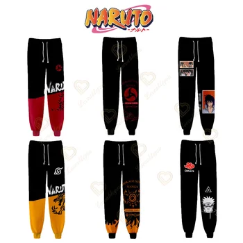 Naruto 3D Tisk Tepláky, Ženy/Muži Fitness Běžce na Jaře High Street Kalhoty Ležérní Kalhoty Tepláky Cosplay Kostýmy