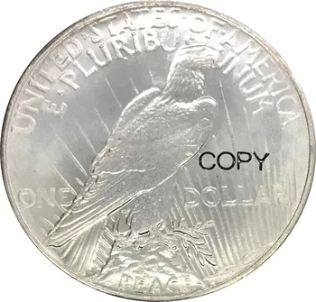 Untied Státech Amerických 1 Dolar Mír Dolar 1928 Cupronickel Stříbro Plátované Kopie Mincí