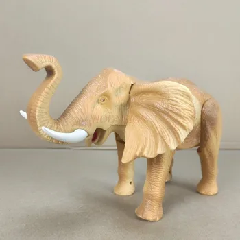 Dětské Hračky, Elektrické Hračky Slon Vzor Zvířecí Výkřiky Může Chodit Plastové Vzdělávací elektrické hračky model hračky slon