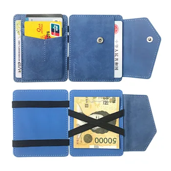 Nový Módní Malý Pánské Magic Peněženku S Hasp Mince Kapsa na ID Karty Případě Peníze Klip Bankovní Kreditní Karty, Peněženku Hotovosti Držitel Pro Ženy
