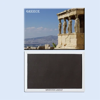 Řecko Erechtheion Parthanon Atény 22855 Turistických Suvenýrů