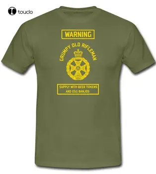 Royal Green Jackets Nevrlý Starý Střelec T-Shirt, Britská Armáda
