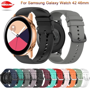Hodinky popruhy Pro Samsung Galaxy Sledovat Aktivní 2 40 mm 44 mm Převodový sportovní zápěstí náramek watchband samsung active2 3 42mm 46mm Correa