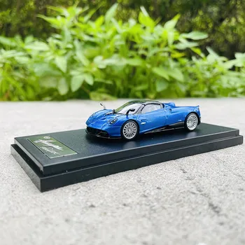 LCD 1:64 2017 Pagani Huayra Roadster blue Dynamic Vysoká Přesnost Slitiny Model Auta Lití Statický Model Kolekce Dárek Hračka