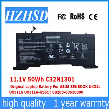 11.1 V 50Wh Původní C32N1301 Laptop Baterie Pro ASUS ZENBOOK UX31L UX31LA UX31LA-US51T 0B200-00510000