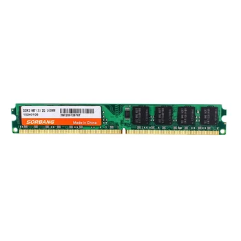 Původní intel RAM 2GB DDR2 4GB 2G*2KS DDR2 800MHZ 2GB PC2-6400 desktopová paměť, Doživotní záruka