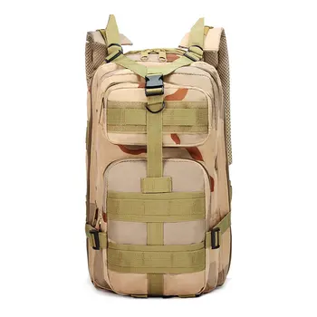 Venkovní sportovní maskovací batoh armády ventilátor horolezectví, pěší turistika taška přes rameno 3P taktický batoh