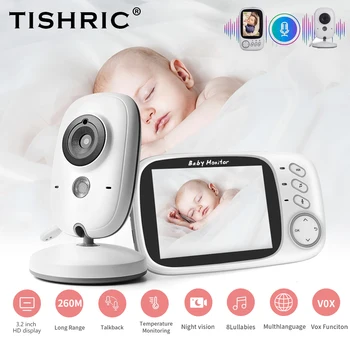 TISHRIC Baby Monitor S Kamerou VB603 Dítě Kamery 3.2 