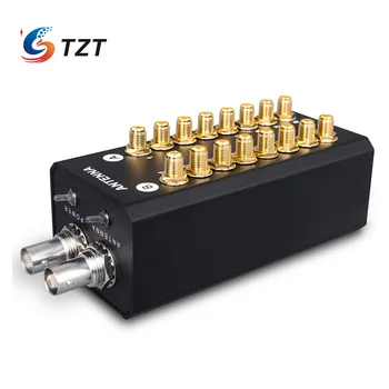 TZT 8 Kanálů, Zesilovač Signálu, Anténní Distribuční Systém Audio RF Distributor Pro Nahrávání Rozhovoru Bezdrátový Mikrofon