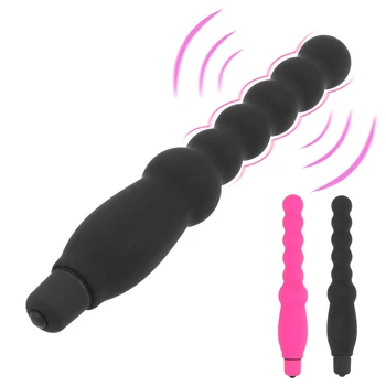 10 Rychlostí Klitoris, G-bod Stimulátor Bullet Vibrátor, Anální Korálky Sexuální Hračky pro Ženy, Muže, prostaty masáž anální kolík