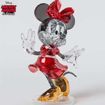 Disney Minnie Mouse Crystal Stavební Bloky, Tří-dimenzionální Sestavený Model Hračky pro Dospělé dětské Vzdělávací Hračky Dárek