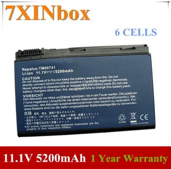 7XINbox 11,1 V 5200mAh TM00741 TM00742 TM00751 Laptop Baterie Pro Acer Extensa 5210 5220 5620G 5620Z 5710 5720G 7720 7720G 5310
