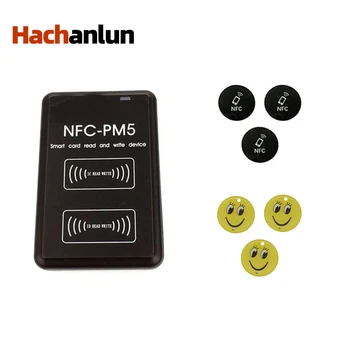 Nové NFC-PM5 Id 125khz T5577 Em4305 Rfid Kopírky Ic Reader CUID Tag Replicatoric 13.56 mhz S50 Dekódování Funkce Smart Card