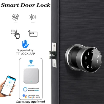 Tuya NEBO TTLOCK Bluetooth Smart Lock Home Lock Otisků prstů Zámek Dveří Klíč Vstupu Průchod režimu Kanceláře, Soukromí Zámek, Digitální Zámek
