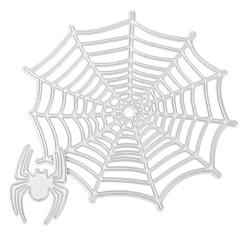 Řezání Zemřít Šablony Škrty, Což Kovové Spider Web Embossingcraft Stroje Cutstencils Účet Ruku Řemesla Diy Oceli Zemře Stroj