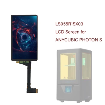 Appty Na ANYCUBIC Foton S 3D Tiskárnu 2K LCD Displej S Sklo 5.5 palcový LS055R1SX03 2K Vytvrzení Světlem Displej Bez Podsvícení