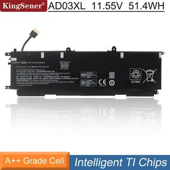 KingSener AD03XL Laptop Baterie Pro HP Envy 13-AD000 13-AD101TX AD-105TX HSTNN-DB8D 921439-855 921409-271 ADO3XL 11.55 V 51.4 WH